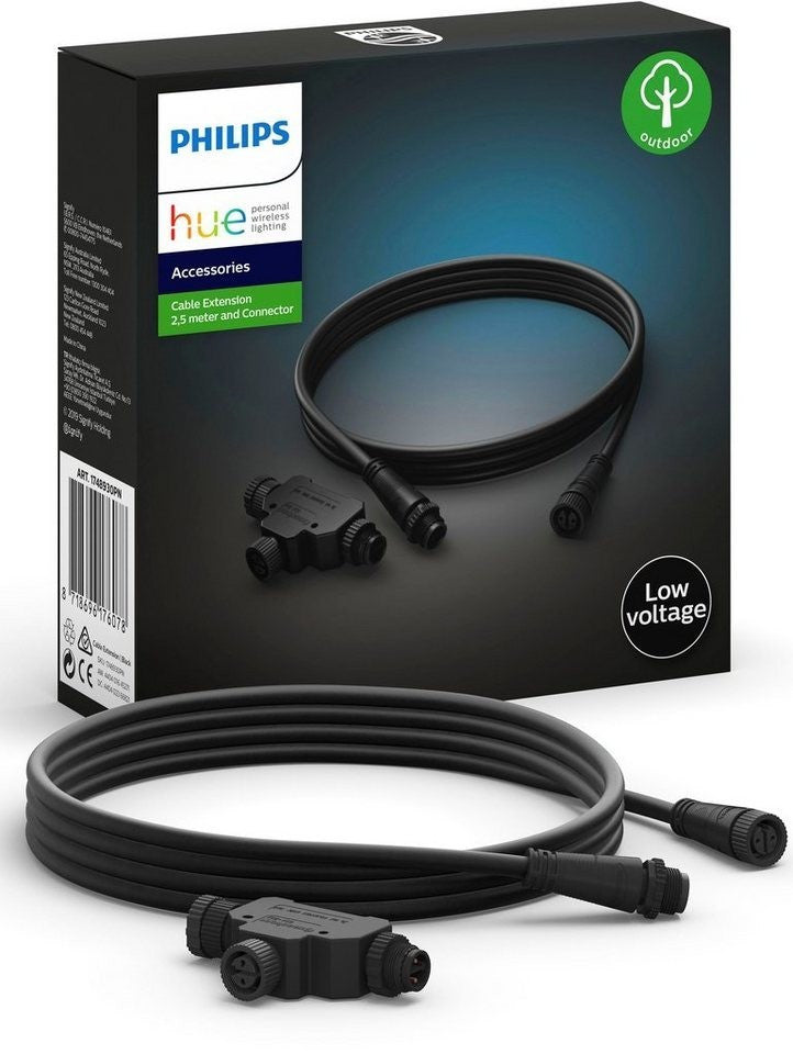 Philips Hue Outdoor Verlängerungskabel (2,5m, IP44)