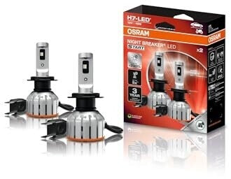OSRAM NIGHT BREAKER LED START H7: LED Fern-/Abblendlicht – 230% heller, 6000K, mit Straßenzulassung