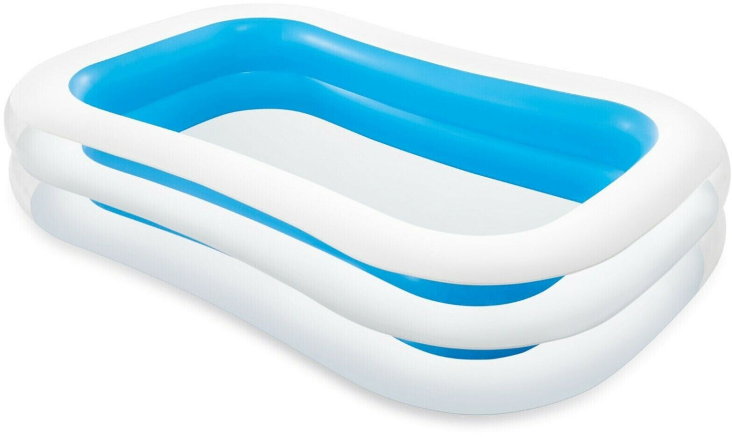 Intex Planschbecken "Sunset Glow" 56483NP – Familienpool, 262 x 175 x 56 cm
