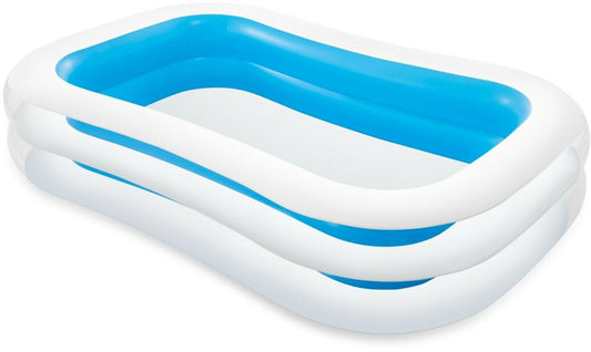 Intex Planschbecken "Sunset Glow" 56483NP – Familienpool, 262 x 175 x 56 cm