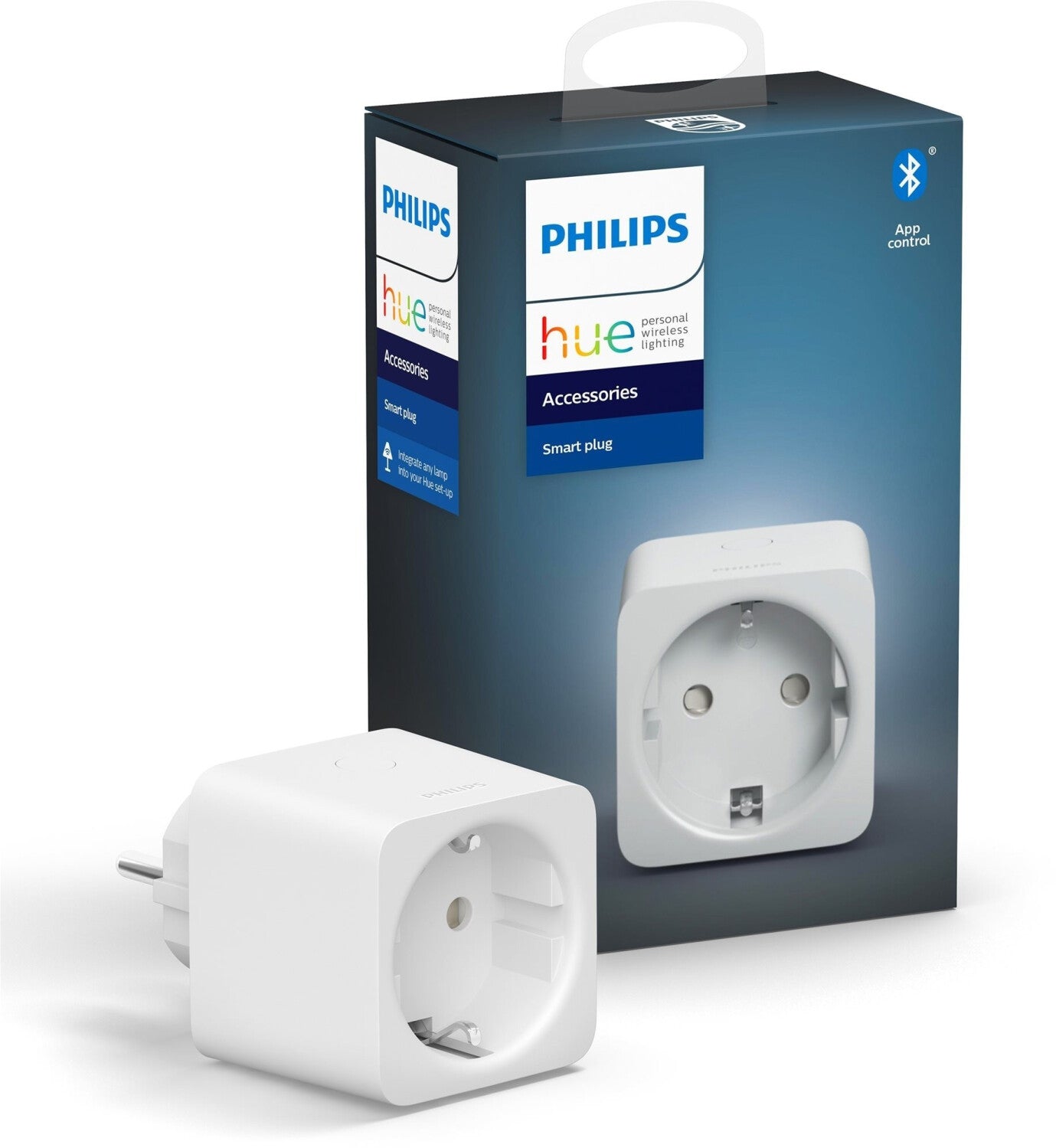 Philips Hue Smart Plug – Verwandelt jedes Gerät smart, steuerbar mit Alexa (Weiß)