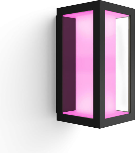 Philips Hue Impress Außenwandleuchte: Farbwechsel & Weiß, schmal, App-steuerbar