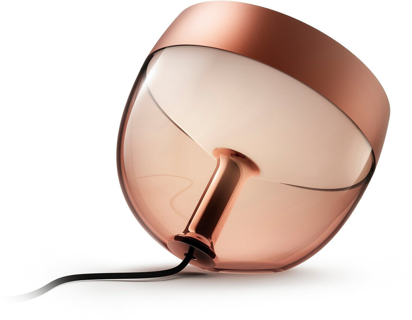 Philips Hue Iris Tischleuchte Special Edition Kupfer - 520lm, 16 Mio. Farben, dimmbar, Alexa-kompatibel